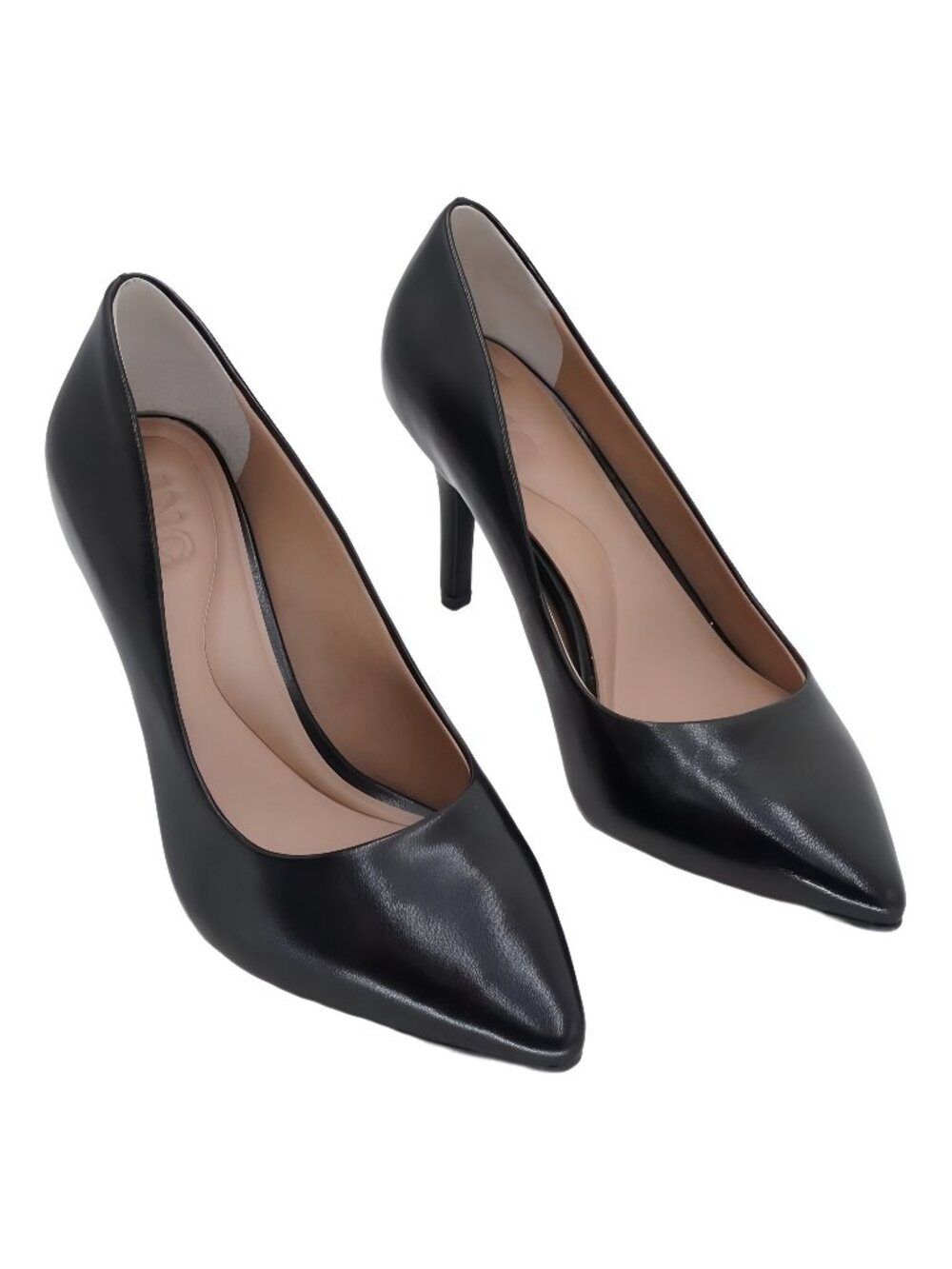 I.N.C. International Concepts Zitah Pumps Black Leather Size 8M US EU 39